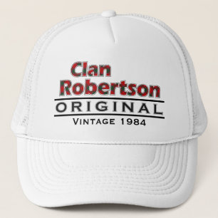 Casquette Clan Robertson Personnaliser Vintage votre anniver