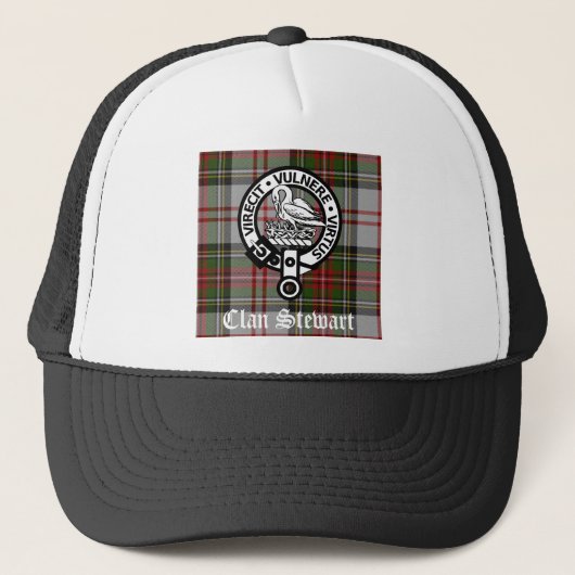 Casquette Clan Stewart Crest & Tartan (Devant)