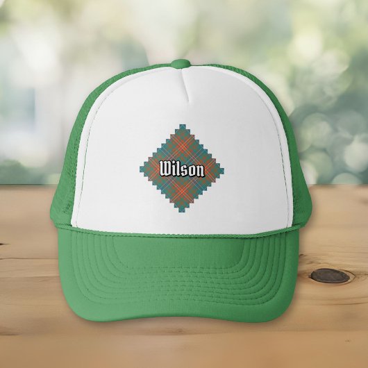 Casquette Clan Wilson Ancienne Tartan