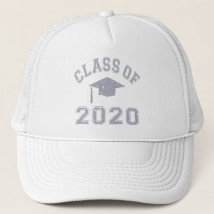 Casquette Classe 2020 de l'obtention du diplôme - gris