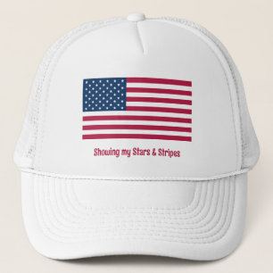 Casquette Classic American Pride avec le nom du drapeau, évé
