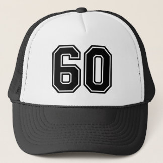 Casquette Classic Black 60th Birthday Trucker Hat