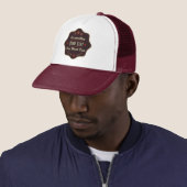 Casquette Classic Custom Text Retro Label (En situation)