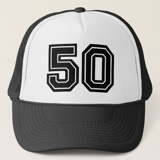 Casquette Classique 50e fête d'anniversaire (Devant)