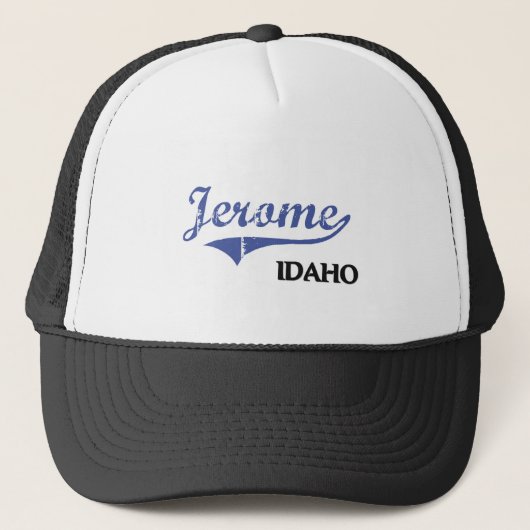 Casquette Classique de ville de Jerome Idaho (Devant)