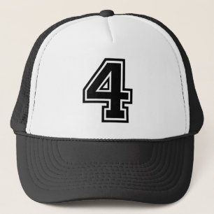 Casquette Classique du numéro 4