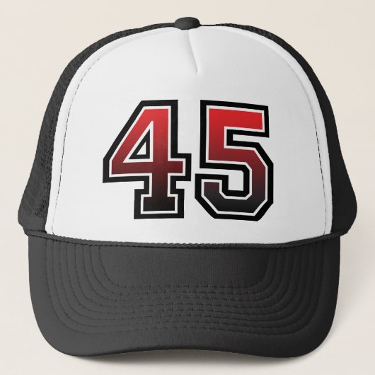 Casquette Classique du numéro 45 (Devant)