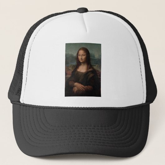 Casquette Classique Leonardo da Vinci Mona Lisa (Devant)