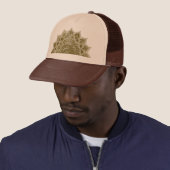 Casquette Classique Mandala Inde Style 4 (En situation)