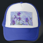 Casquette Claude Monet - Lilac Irises / Iris Mauves<br><div class="desc">Lilac Irises / Iris Mauves - Claude Monet, 1914-1917</div>