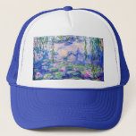 Casquette Claude Monet - Nymphéas / Nymphéas 1919<br><div class="desc">Nymphéas (W.1852) - Claude Monet,  Huile sur toile,  1916-1919</div>