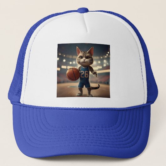 Casquette Claw-some Hoops : Cat sans peur (Devant)