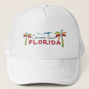 Casquette Clearwater Beach Floride artsy palms