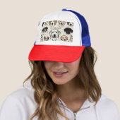 Casquette "Clignotements d'affection" (En situation)