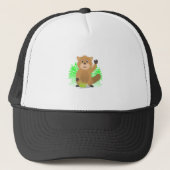 Casquette Clipart de taupe (Devant)