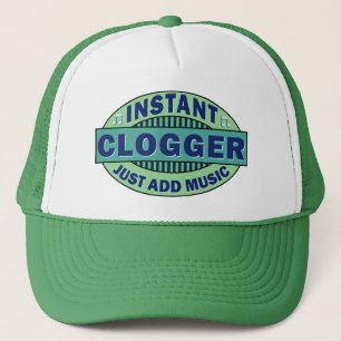 Casquette Clogger instantané ajoutent juste la musique