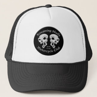 Casquette Club criard de moto de crânes