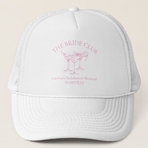 Casquette Club de cocktail personnalisé pour enterrement de