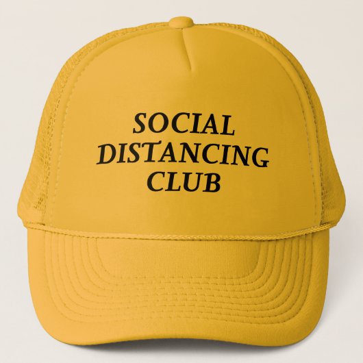 Casquette Club de dérangement social (Devant)