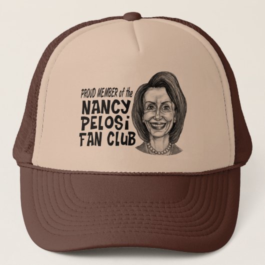 Casquette Club de fan de Nancy Pelosi (Devant)