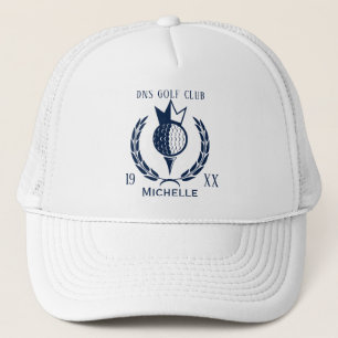 Casquette Club de golf personnalisé Nom Classic
