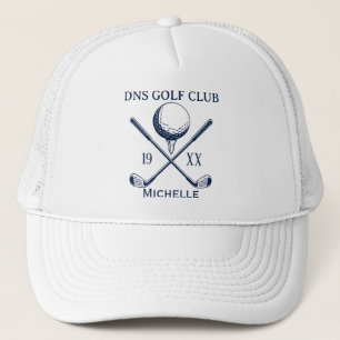 Casquette Club de golf personnalisé Nom Classic