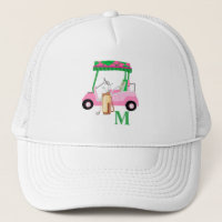 Club de golf rose de charme unique Monogramme