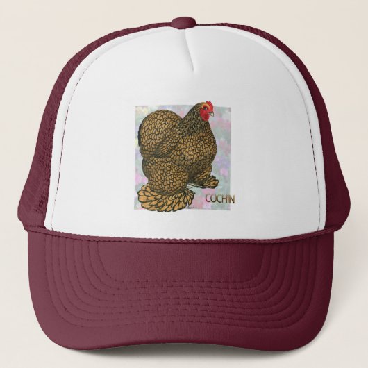 Casquette Cochin : Hen doré (Devant)