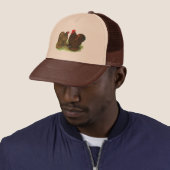Casquette Cochins : à tôle dorée (En situation)