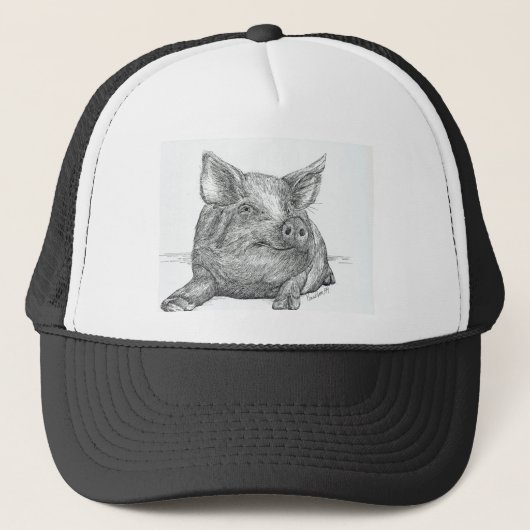 Casquette Cochon (Devant)