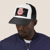 Casquette Cochon (En situation)