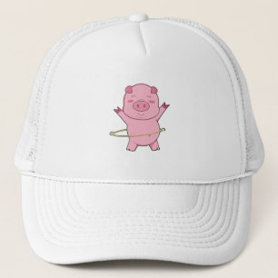 Casquette Cochon de conditionnement avec anneau à aile