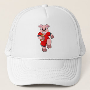 Casquette Cochon de football