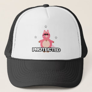 Casquette Cochon rose amusant