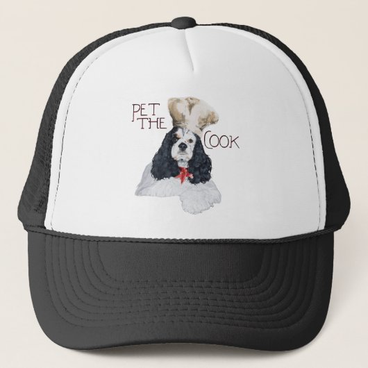 Casquette Cocker Spaniel Américain Chef (Devant)
