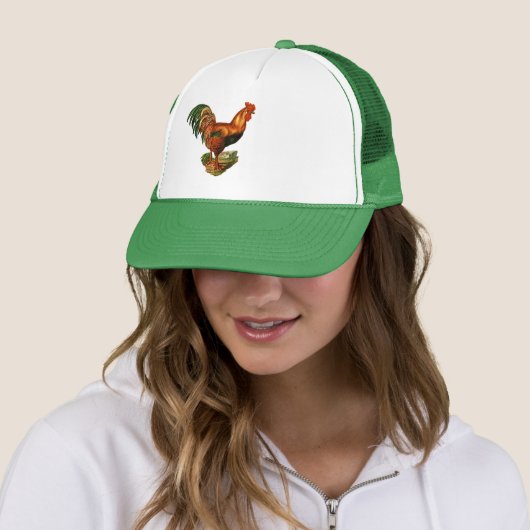 Casquette Cockerel de Rooster (En situation)