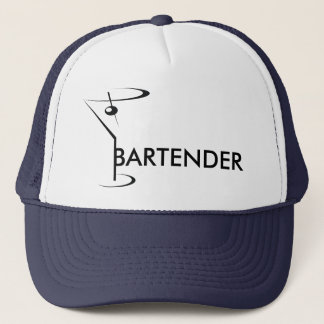 Casquette Cocktail Bartending ou barman bleu