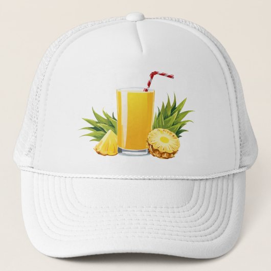 Casquette cocktail Piña Colada (Devant)