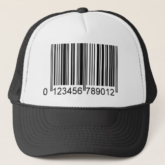 Casquette code barres