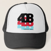 Casquette Code de la zone 408 (Devant)