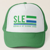 Casquette Code ISO Sierra Leone (Devant)