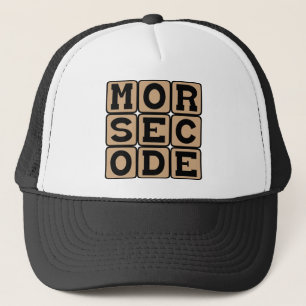 Casquette Code Morse, Système de Points et Tirets
