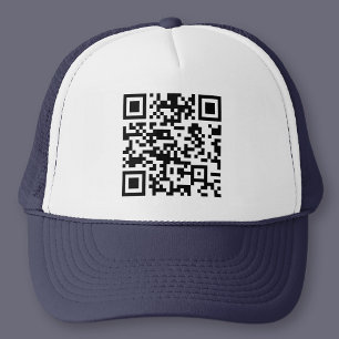 Casquette Code QR créé instantanément (en entrant votre URL)
