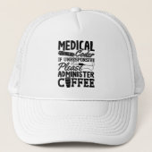 Casquette Coder Médicale Café Assistant ICD Coding Cadeau (Devant)
