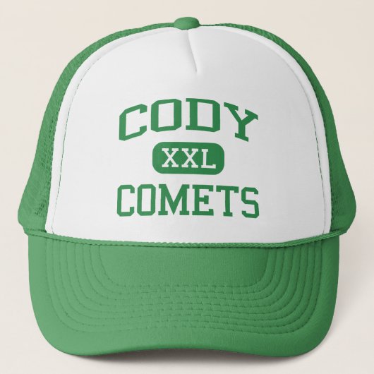 Casquette Cody - comètes - lycée - Detroit Michigan (Devant)