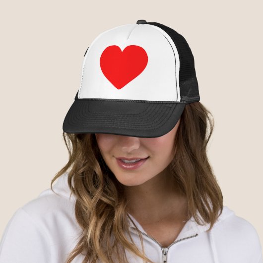 Casquette Coeur (En situation)