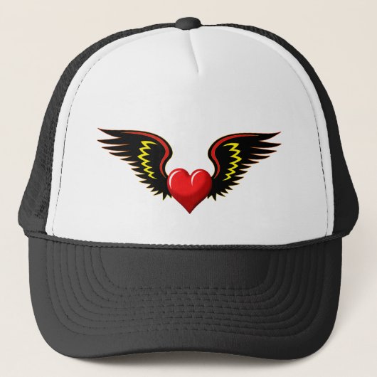 Casquette Coeur ailé (Devant)