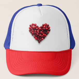 Casquette Coeur de canneberge