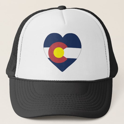Casquette Coeur de drapeau du Colorado (Devant)