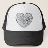 Casquette Coeur diamant (Devant)